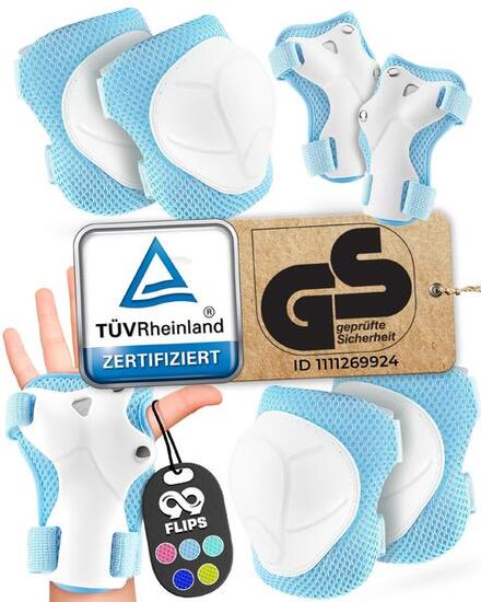 Protection Roller Enfant Fille - Protection Trotinette - Protege Genoux 3-12 ans