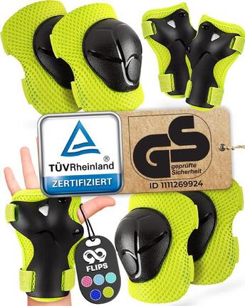 Protection Roller Enfant Fille - Protection Trotinette - Protege Genoux 3-12 ans