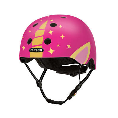 Casco da bicicletta per bambini Urban Active. unicorno opaco
