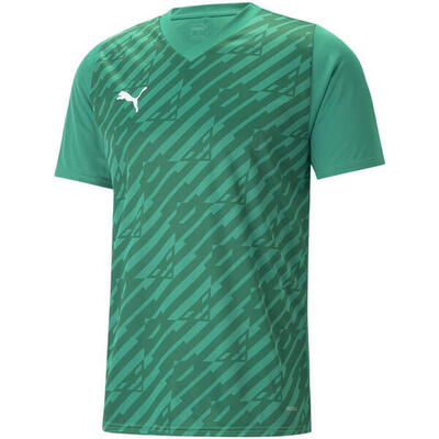 Puma teamultimate heren t-shirt. chili-groen. m