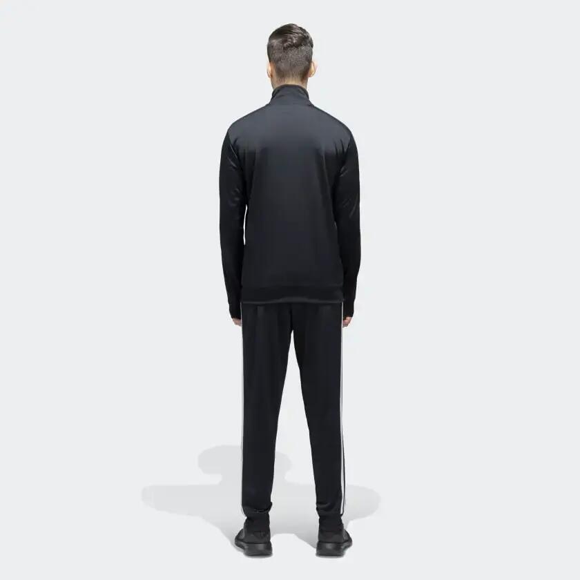 Adidas M 3S TR TT TS Men Sports Track Suit Black -  3