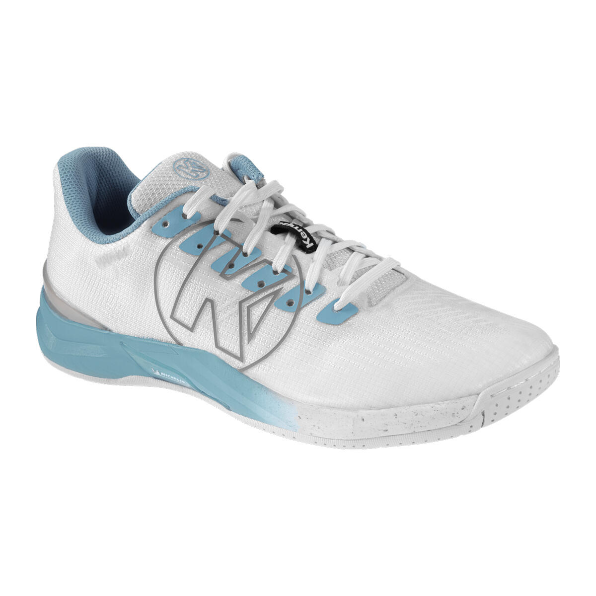 Kempa - Chaussures De Salle Attack Pro 2.0 Women Kempa - Chaussures De Sport - Blanc|bleu|vert - 39,5 - Decathlon