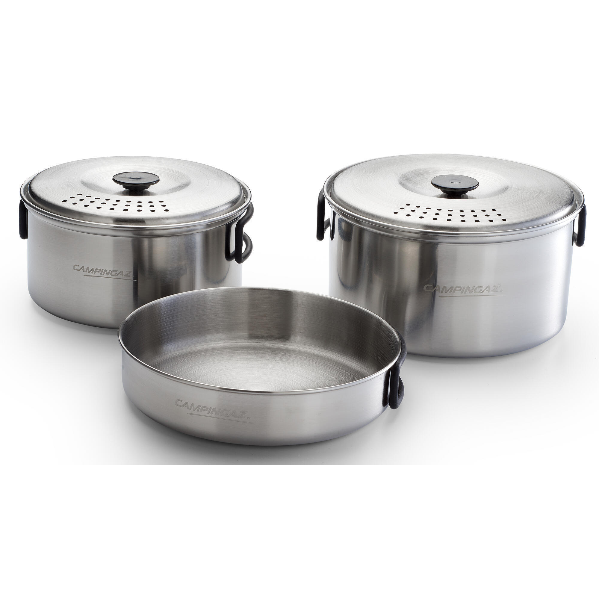Coleman - Coleman Batterie De Cuisine Camping Kit 5 Pièces - Popote - Gris - 2,2 L - Decathlon