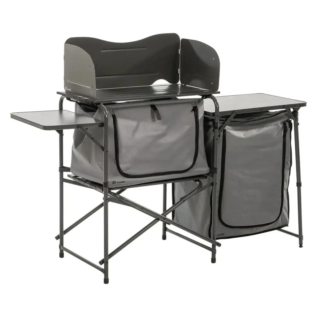 Toledo kitchen fold grey for camping and outdoor living