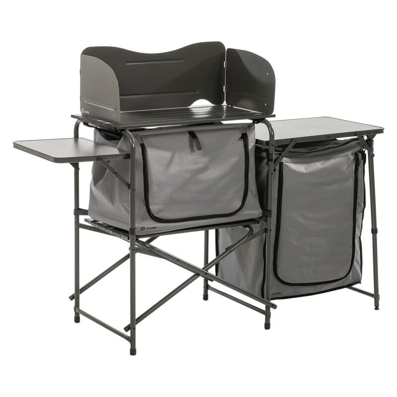 Travellife Toledo keuken opvouwbaar dark grey