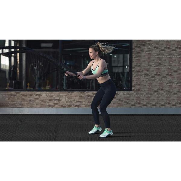 Mata Puzzle Pod Sprzęt Do Ćwiczeń 24 Szt. Ochronna Podłoga Na Siłownię