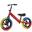 Bicicleta de echilibru fara pedale, 2 - 5 ani, Rosu, Roti in 3 culori
