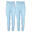 2 pantaloni termici | Bambino | Intimo sportivo | Pile interno | Celeste