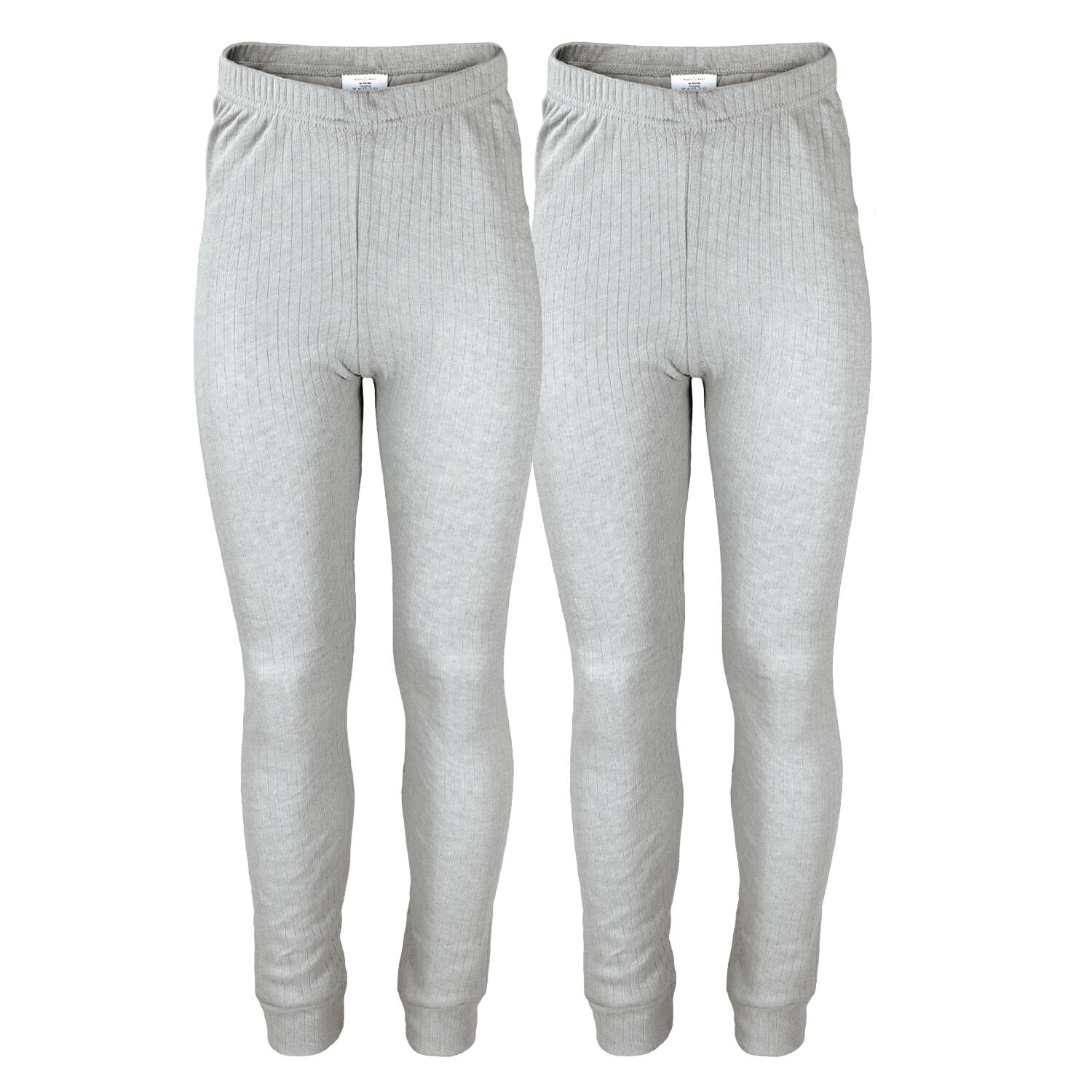 2 pantaloni termici per bambini | Intimo sportivo | Grigio