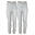 Pantaloni termici copii set de 2 | pantaloni sport | fleece interior | Gri