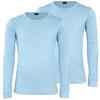 2 t-shirts thermiques enfant | Sous-vêtements sportifs | Bleu clair