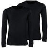 2 t-shirts thermiques enfant | Sous-vêtements sportifs | Noir