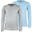 Thermounterhemd Kinder 2er Set | Sportunterhemd | Innenfleece | Grau/Hellblau