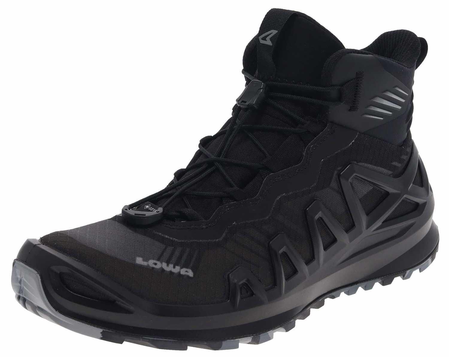 LOWA Herren Hikingschuhe Merger GTX MID in  Schwarz