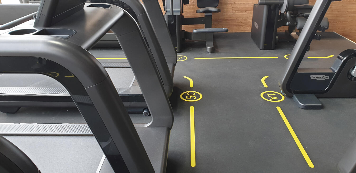 Revêtement de sol sportif noir 12 mm - Largeur 1,25 m - Au mètre linéaire 6/6