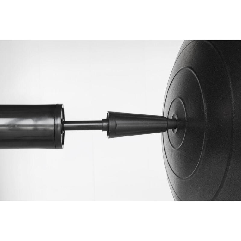Minge de fitness IVOL - Minge de sală - 65 cm - Include pompă - Negru