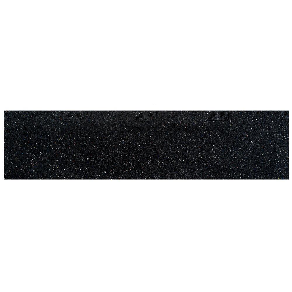 Sol sportif bord caoutchouc - 100x25 cm - épaisseur 20 mm - Gris 6/7