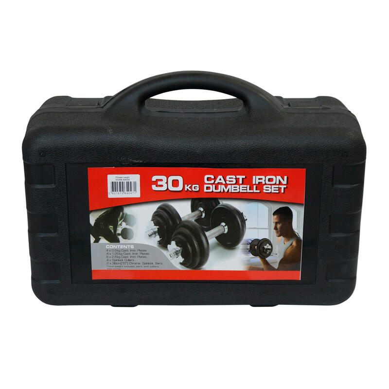 Set gantere reglabile în geantă - 30 kg (2x 15 kg)