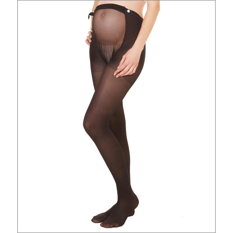 Ciorapi compresivi gravide Relaxsan 790, tip pantalon 12-17mm Hg, 70 DEN, Negru