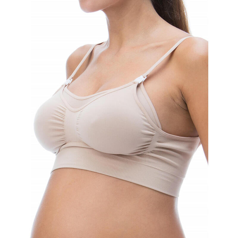 Sutien post-partum pentru alaptat Relaxsan 5703, Bej