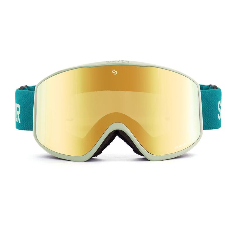 Sí/Snowboard szemüveg, SINNER Sin Valley, türkizkék
