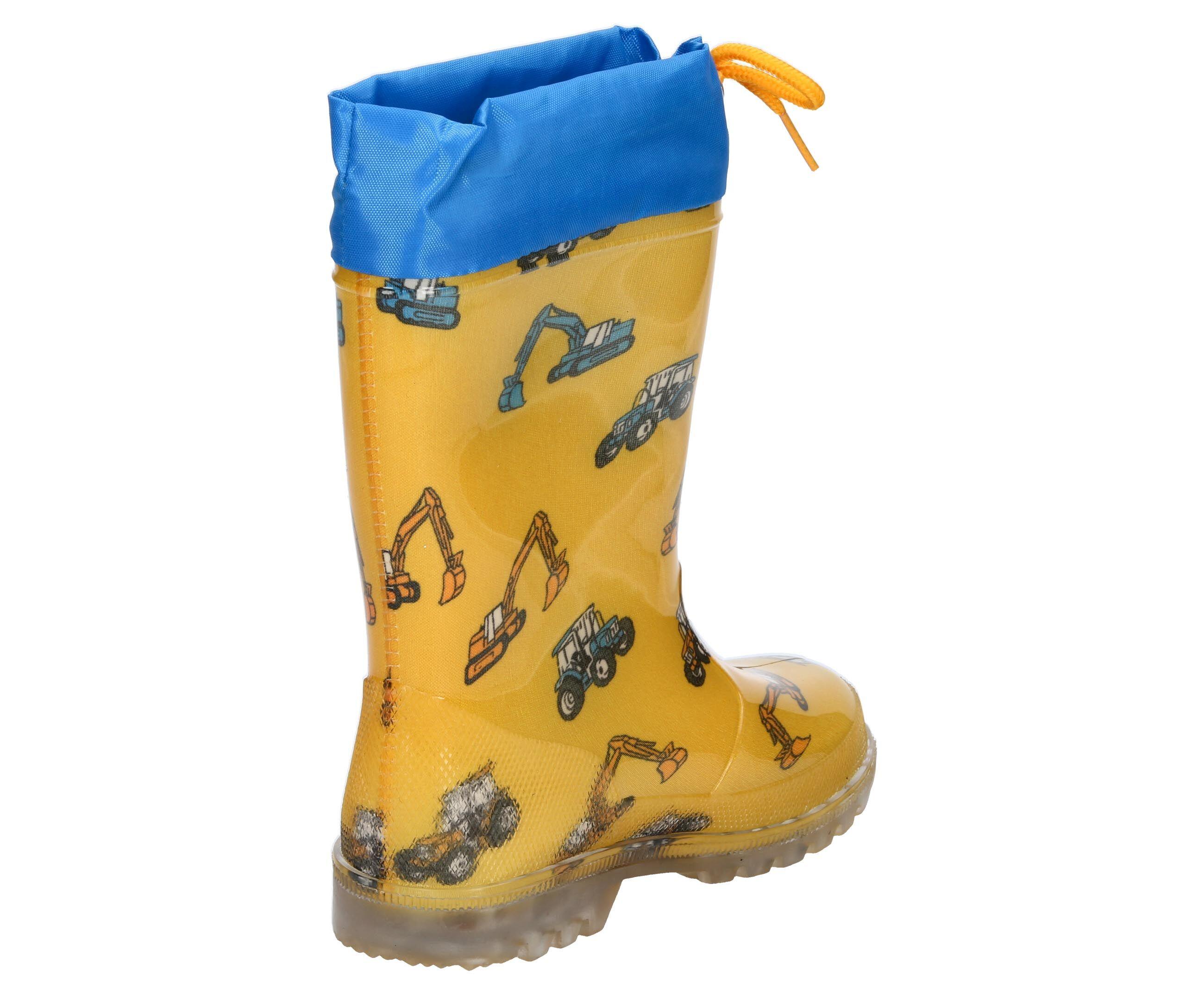 bottes en caoutchouc Laçage Garçons LICO Power Blinky 4/5
