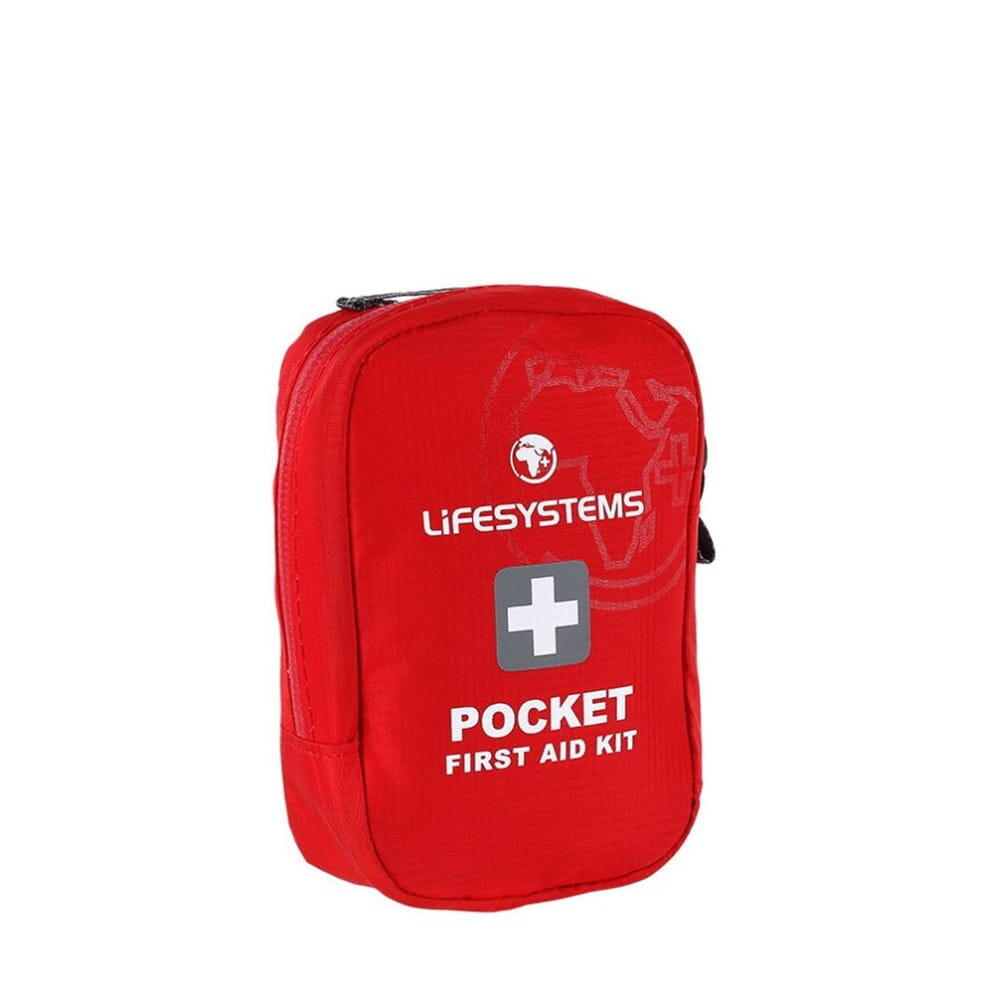 Trousse secours Lifesystems Pocket First Aid Kit rouge compacte ripstop 3/7
