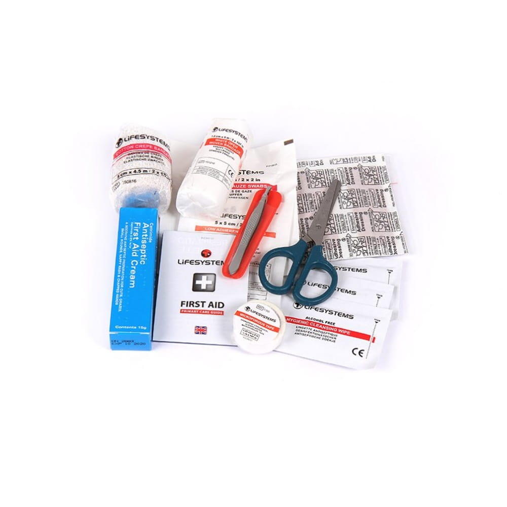 Trousse secours Lifesystems Pocket First Aid Kit rouge compacte ripstop 4/7