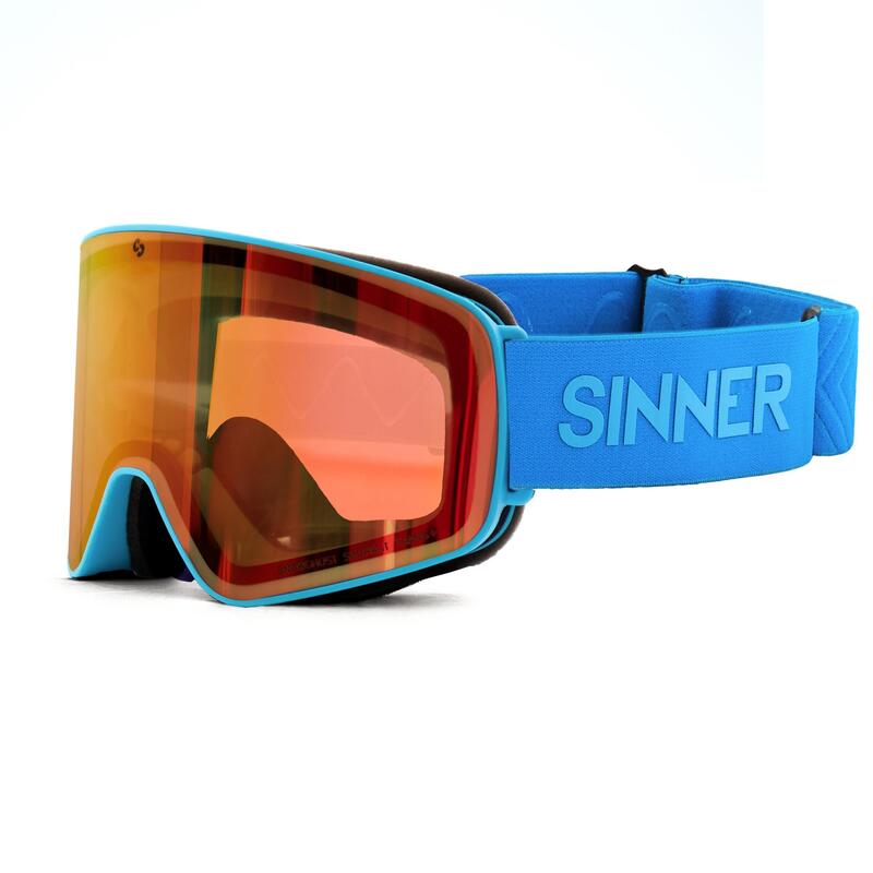 Sí/Snowboard szemüveg, SINNER Snowghost, Kék