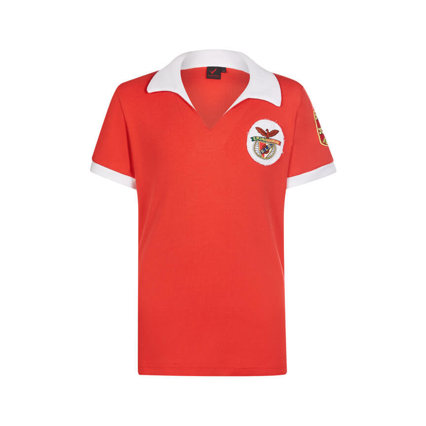 Camisola retro do benfica campeão europeu para criança