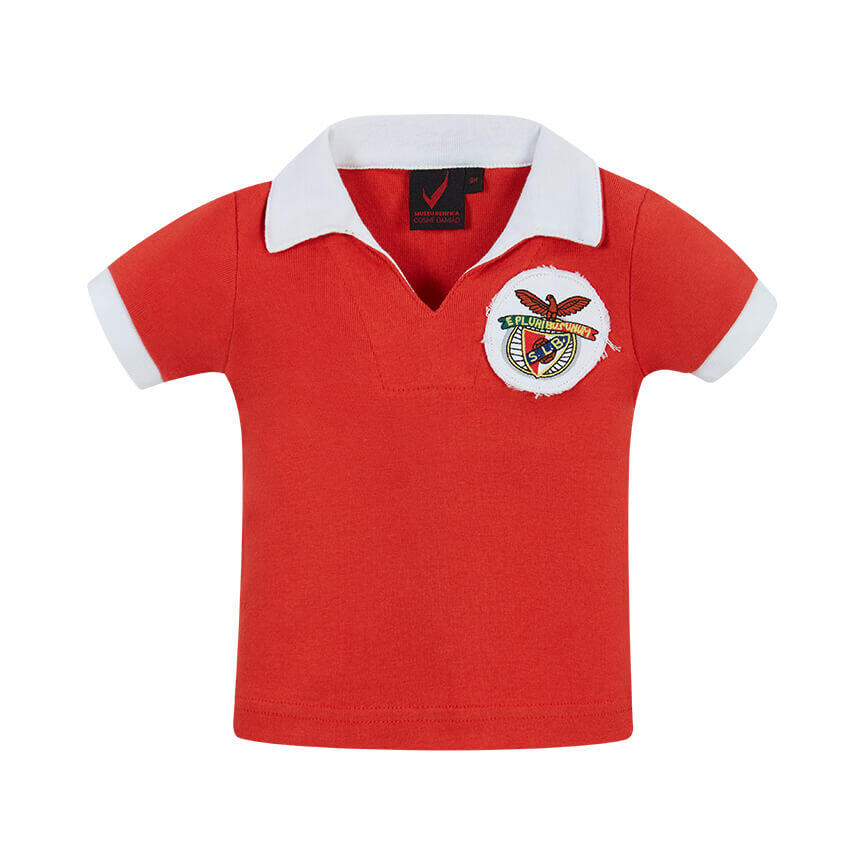 Camisola Retro do Benfica Campeão Europeu para Bebé