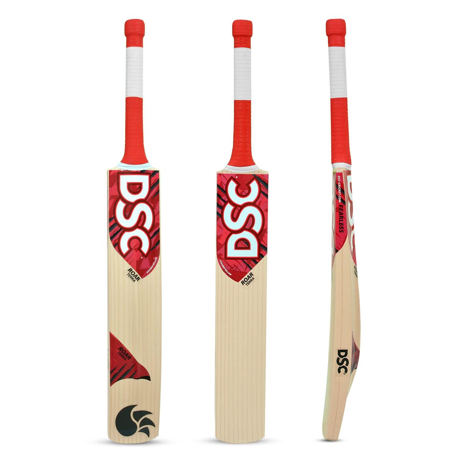 DSC Roar Terra Kashmir Willow Cricket Bat 1/5
