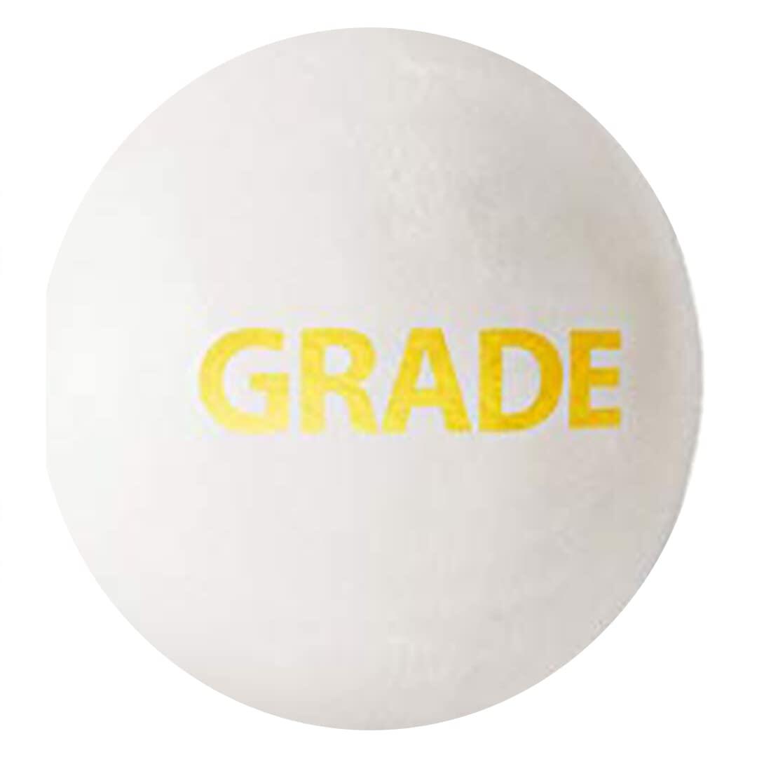 DSC Grade Leather Cricket Ball (White)| Water Proofed Leather | Top Quality Cork 5/5