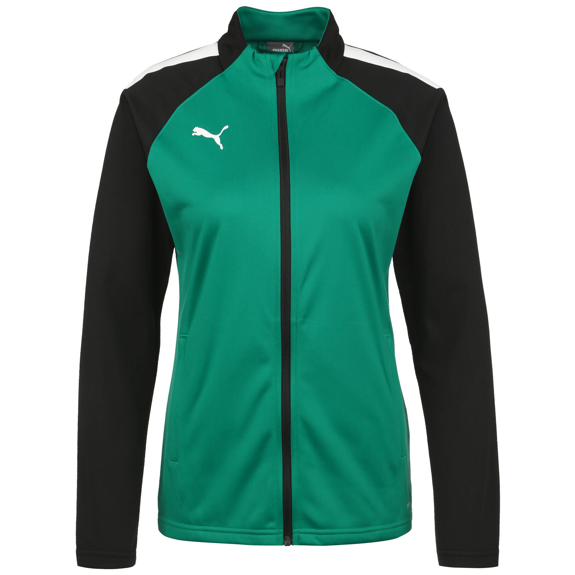 Puma - Trainingsjacke Teamliga Damen Puma - Doudoune Synthétique - Noir|vert - 38 S - Decathlon