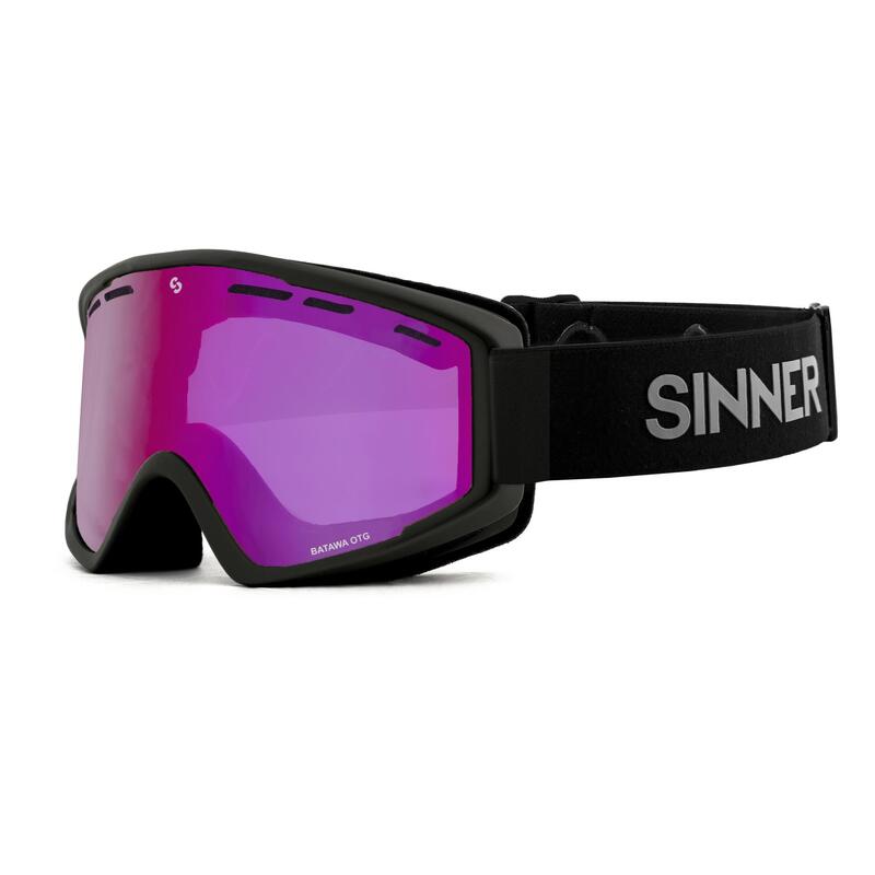 Sí/Snowboard szemüveg, SINNER Batawa OTG, Szürke