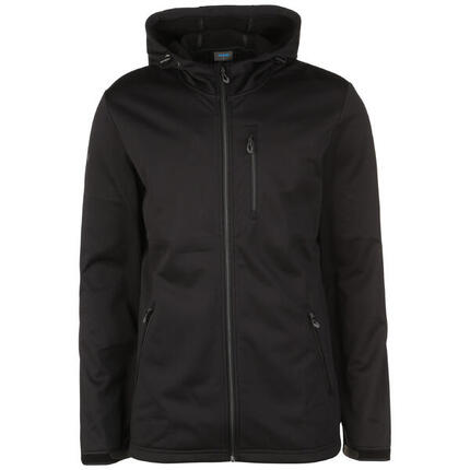 Veste Softshell Jako Premium avec capuche, noire