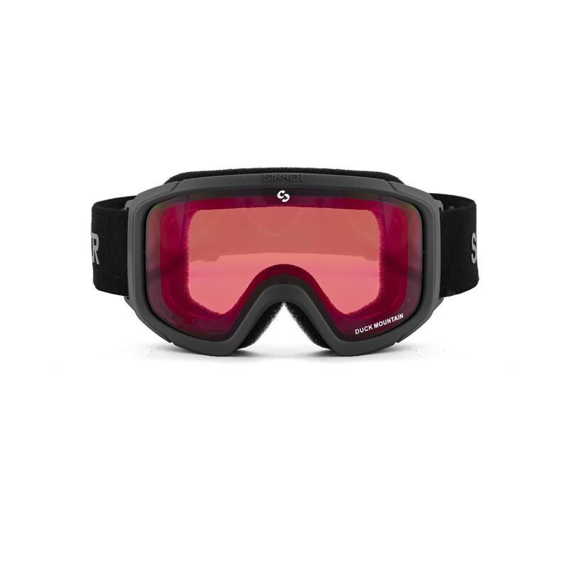 Ochelari Ski/Snowboard Copii, SINNER Duck Mountain, Negru