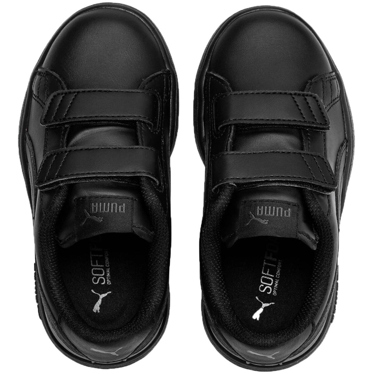 Puma Courtflex v2 V chaussures enfant en cuir synthétique 2/5