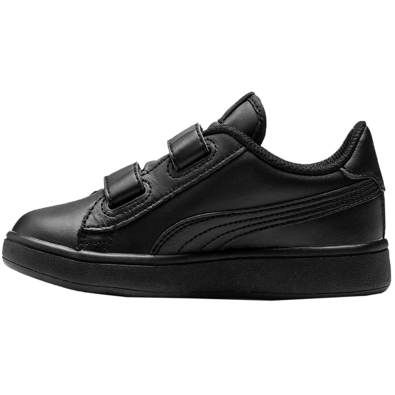 Puma Courtflex v2 V chaussures enfant en cuir synthétique 3/5
