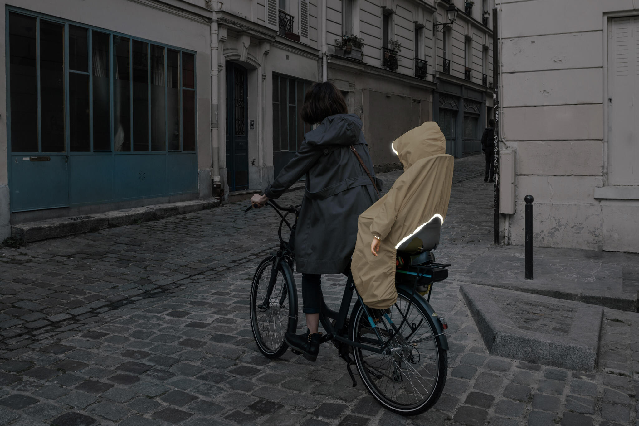 Imperméable pour siège vélo 4/7