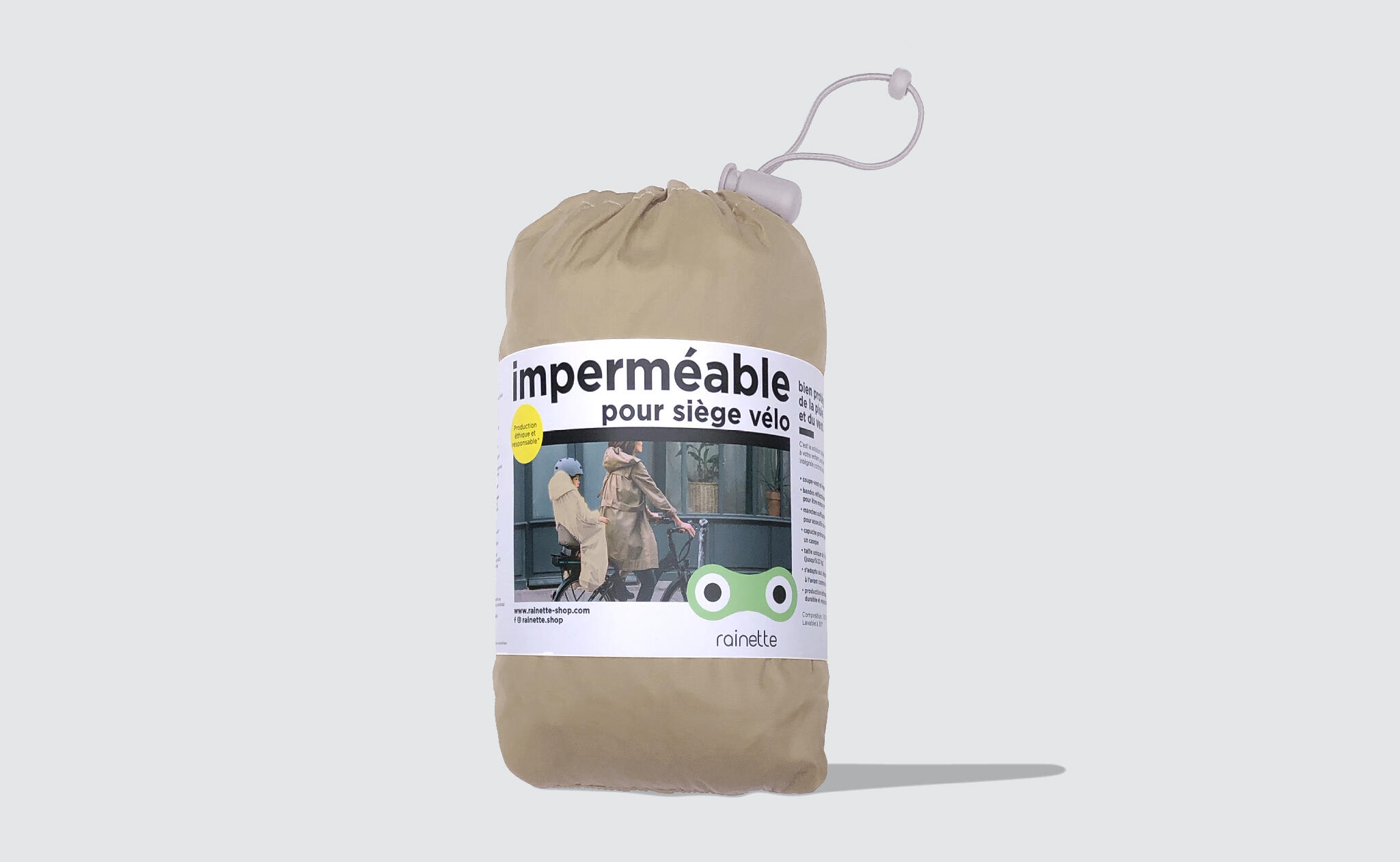 Imperméable pour siège vélo 7/7
