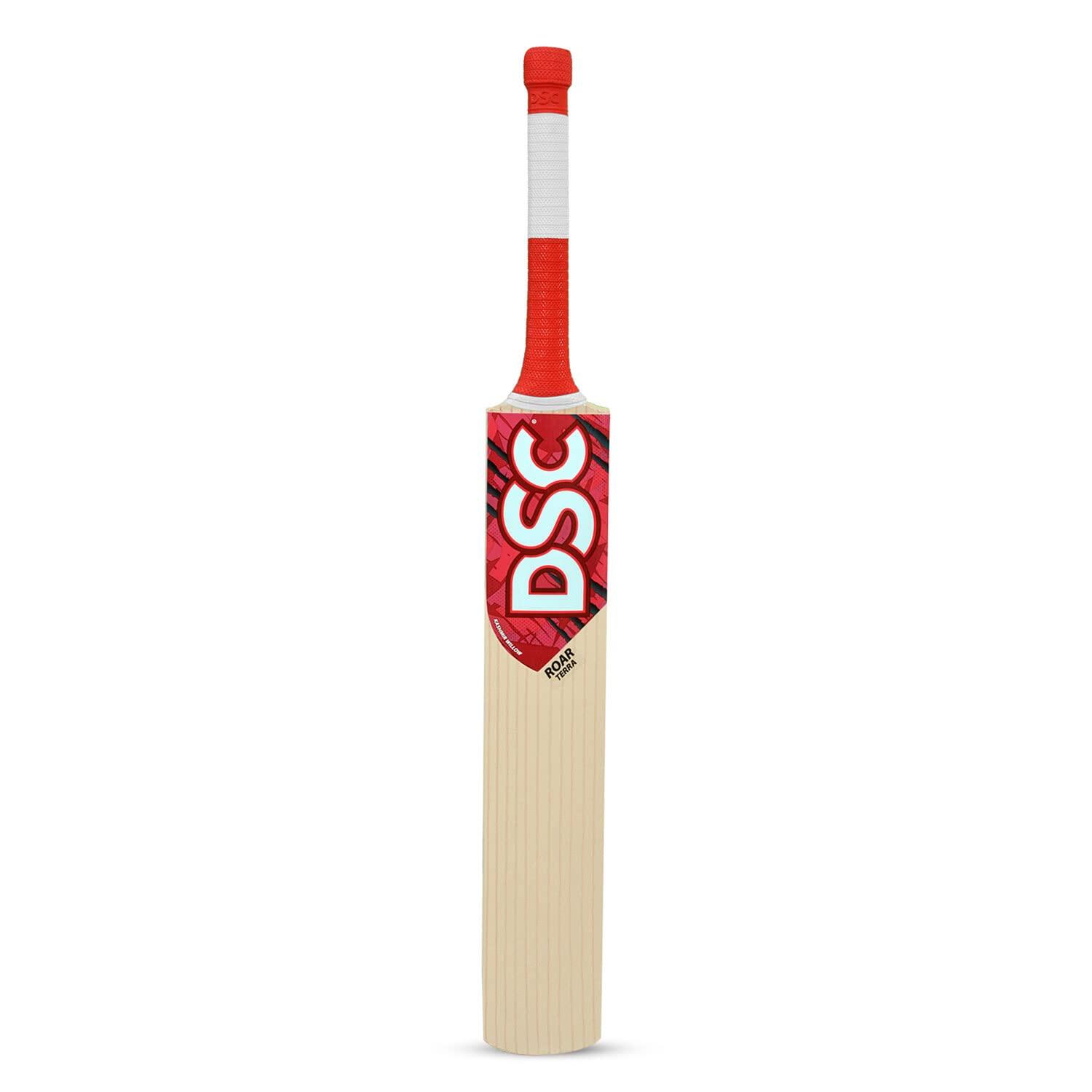 DSC Roar Terra Kashmir Willow Cricket Bat | Farbe: Multicolor | Größe: 1 2/5