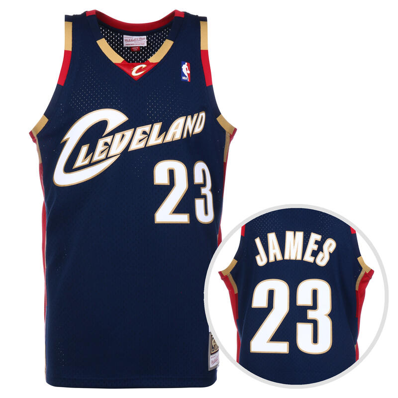 Maglia da basket NBA Cleveland Cavaliers LeBron James Uomo MITCHELL & NESS
