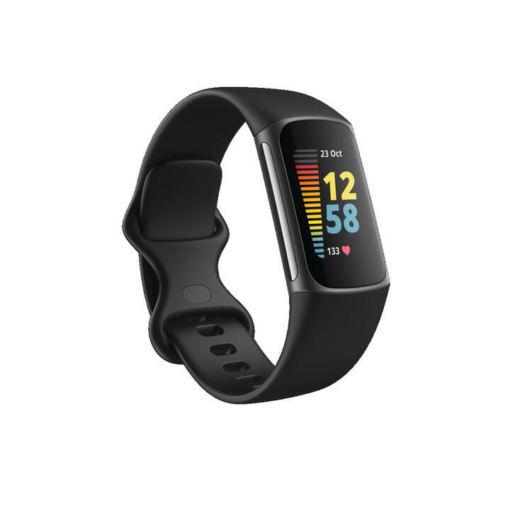 2ND LIFE - Fitness náramek FITBIT CHARGE 5 černý - Dobrý stav - Použité