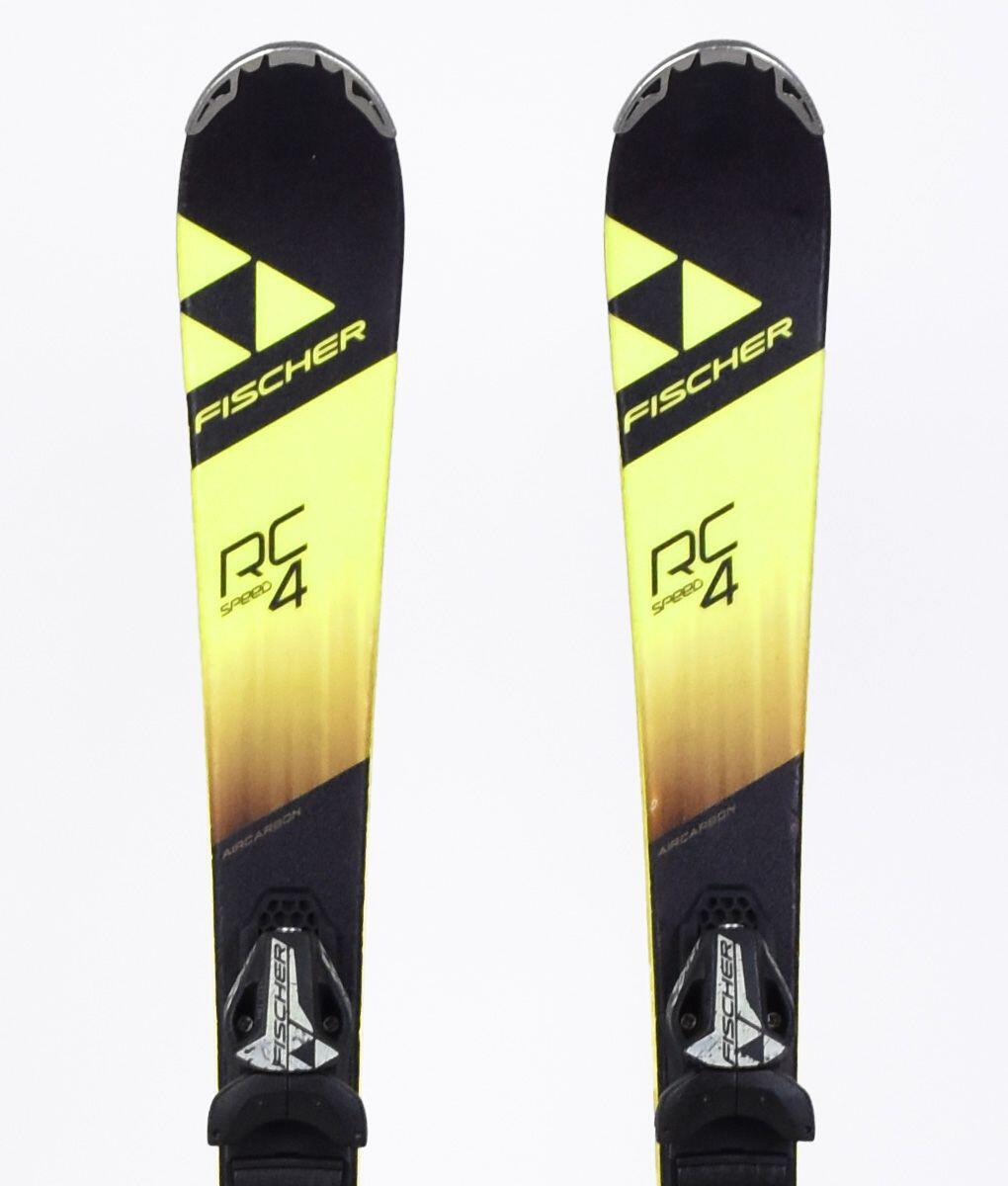 FISCHER RECONDITIONNE - Ski Occasion Fischer RC4 Speed JR (Noir) - BON
