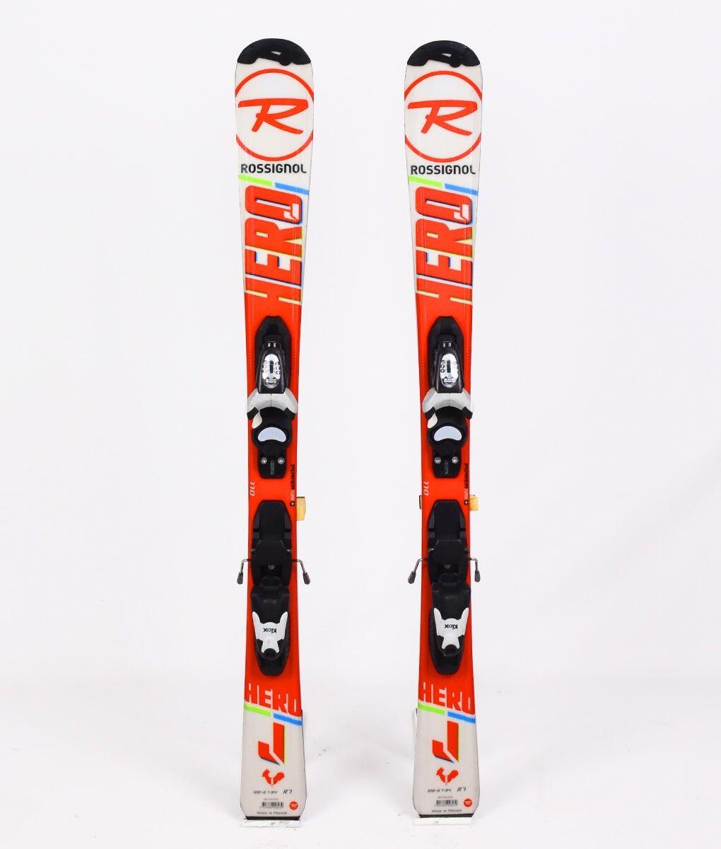 RECONDITIONNE - Ski Occasion Rossignol Hero Jr - BON 2/3