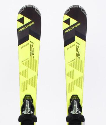 RECONDITIONNE - Ski Occasion Fischer RC4 Speed JR - BON