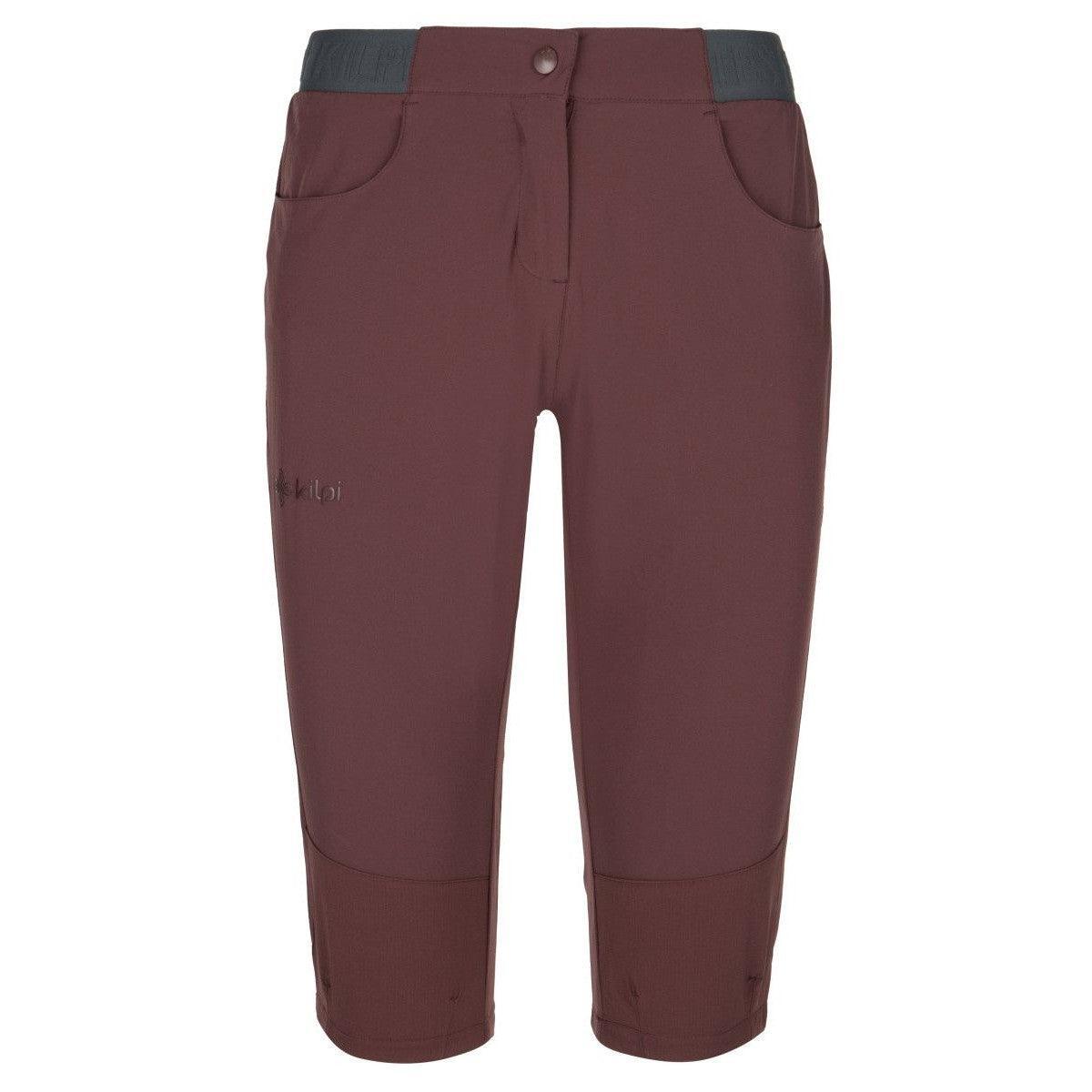 Kilpi - Bermuda Femme Kilpi Meedin - Pantacourt - Bordeaux|marron|rouge - 38 S - Decathlon