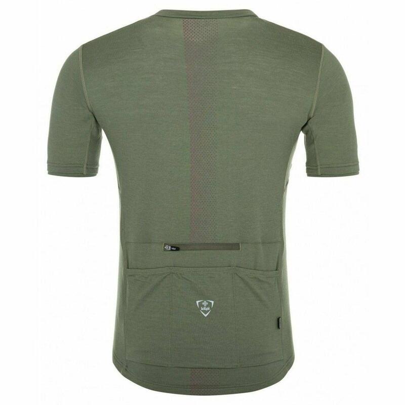 Maillot cycliste homme en laine mérinos Kilpi PETRANA-M