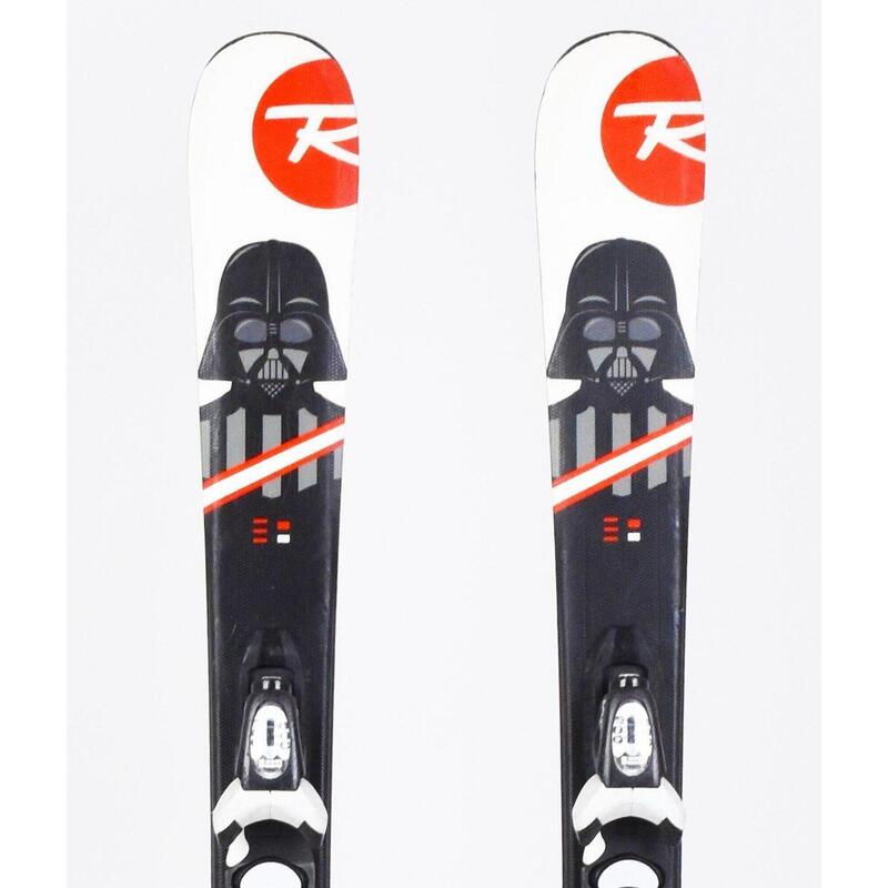 RECONDITIONNE - Ski Occasion Rossignol Star Wars Vador - BON